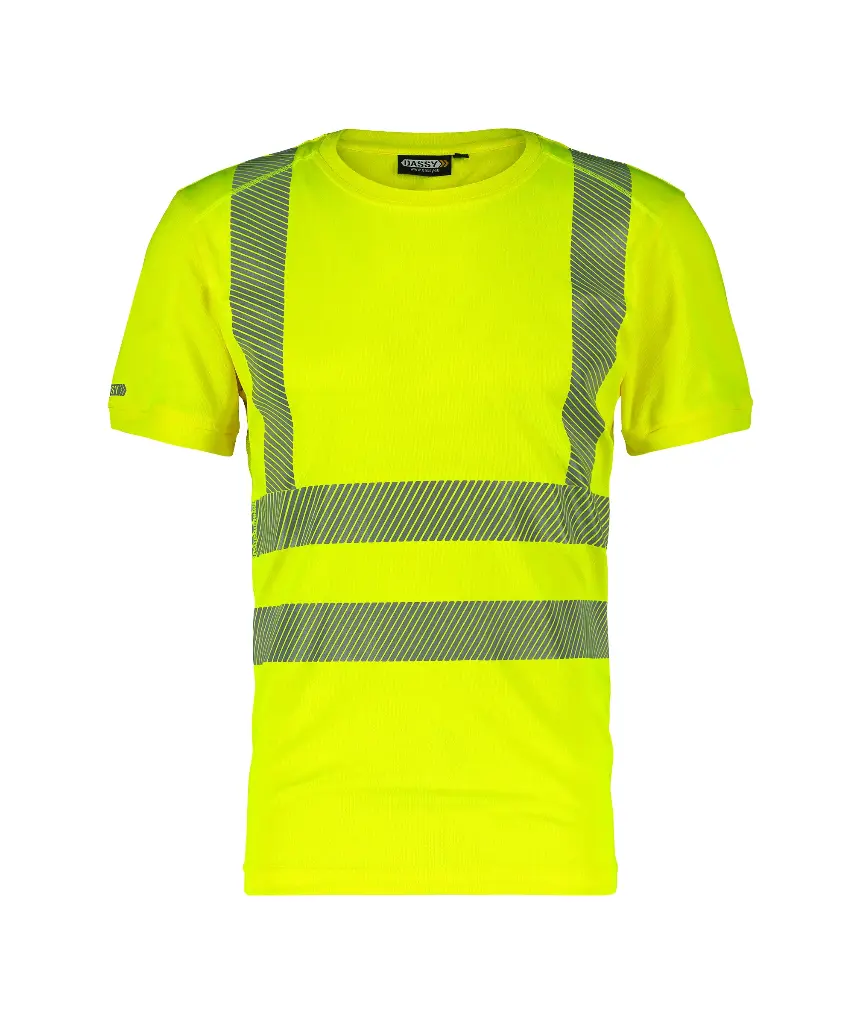[DA.CART0100] DASSY® Carter - T-shirt haute visibilité UV (XS, fluogeel)