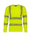 Carterville HiVis-UV T-shirt lange mouw 150gr 100%pol
