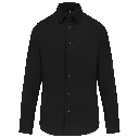 K529 - Chemise coton / élasthanne manches longues homme