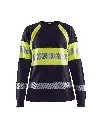 3494 Dames Vlamvertragend T-shirt lange mouwen