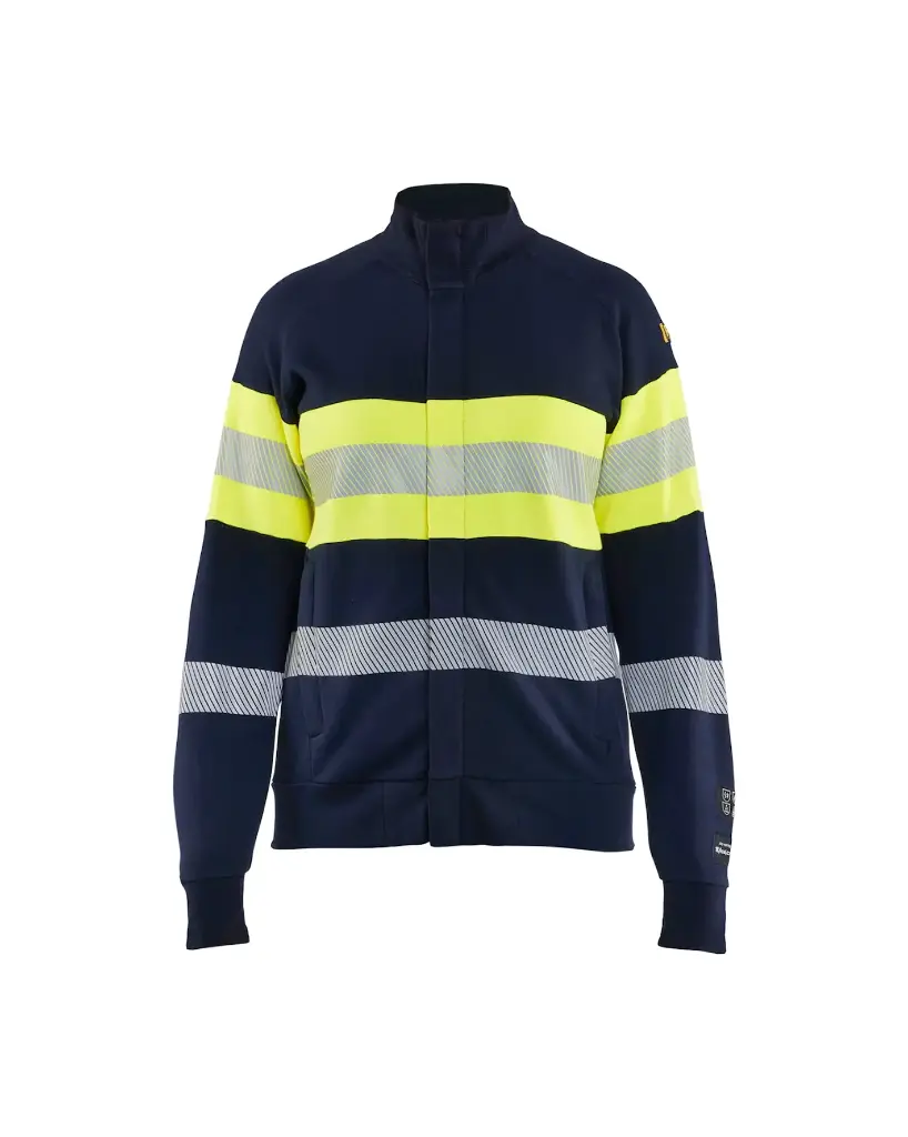 3472 Dames Multinorm Sweatshirt met rits