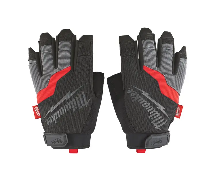 4822 974 Vingerloze handschoenen zwart (9/L)