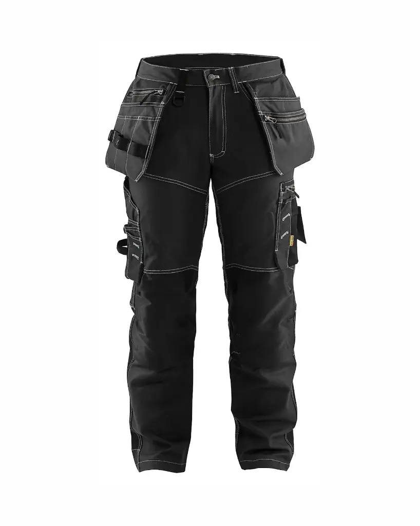 [179013709900044] 1790 1343 Pantalon artisan stretch (C44, 9900 zwart)