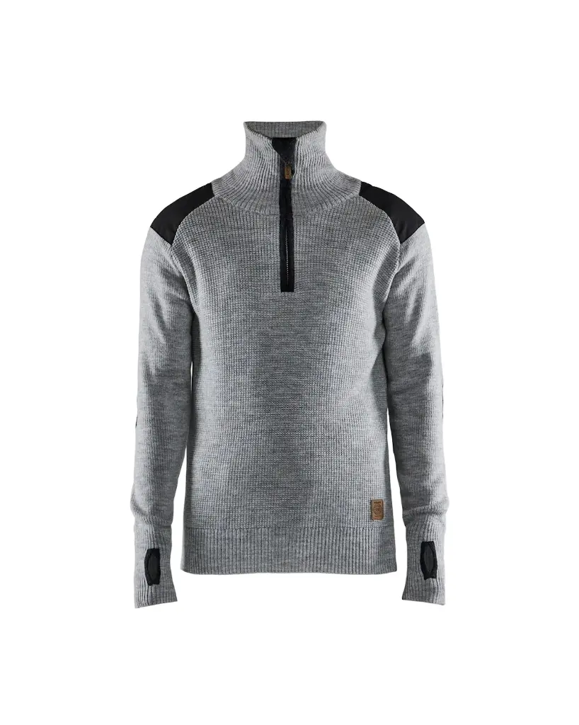 4630 Sweat col camionneur en laine