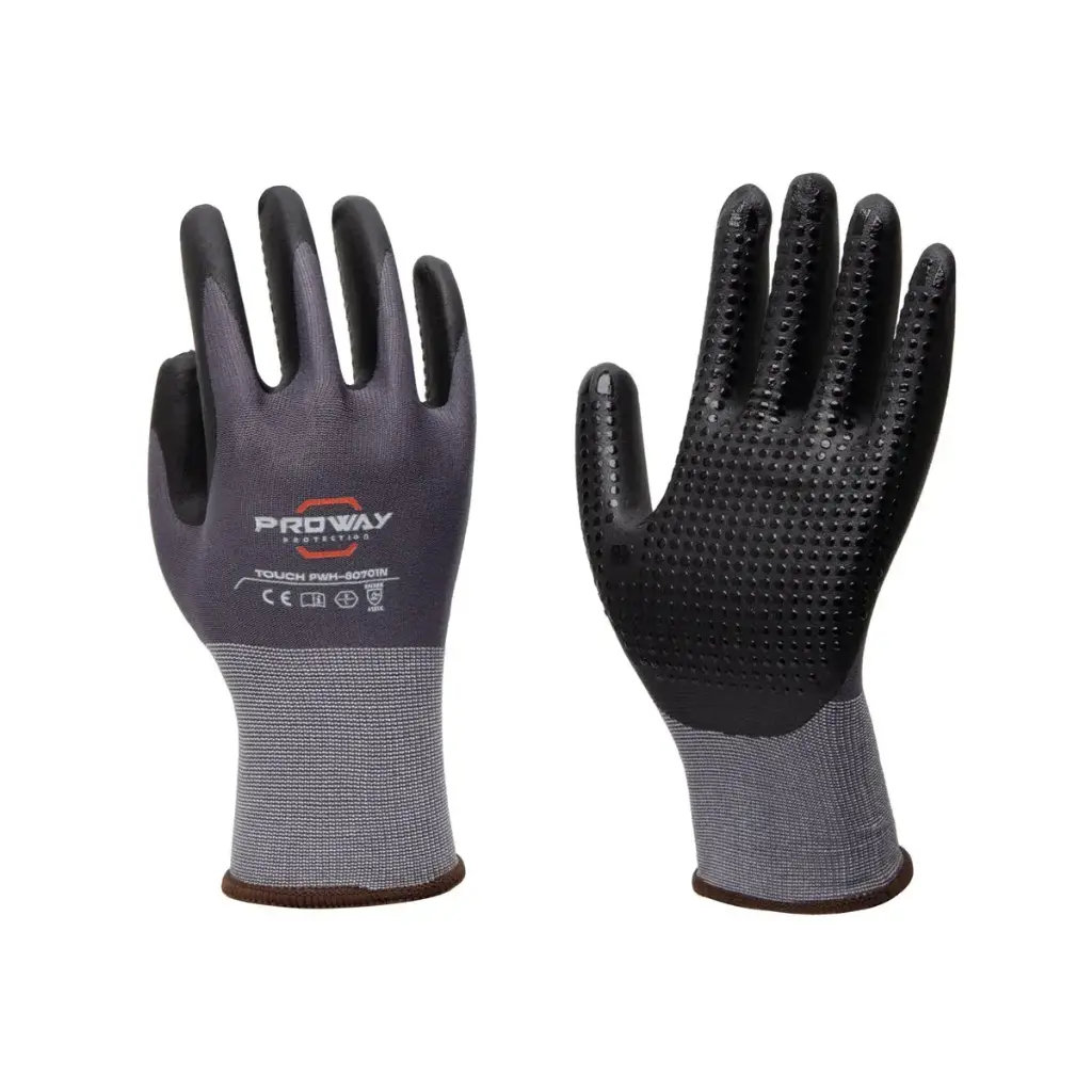 [PRW.80701N.07] Proway Touch PWH-80701N gants de travail (12pr) (7/S)