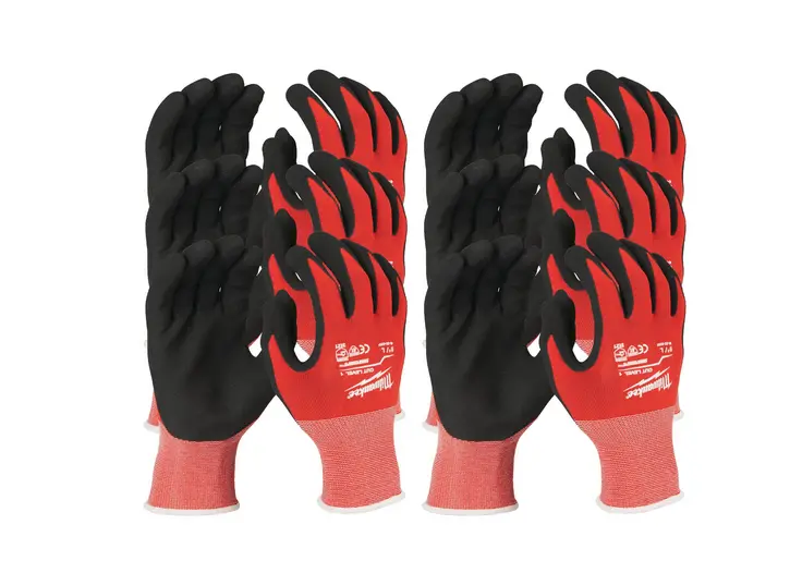 Milwaukee Gants de Travail Cut A (12pr)