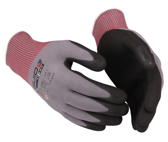 [GU.0580.06] Guide 580 Handschoen Nitril coating (12pr) (6/XS)