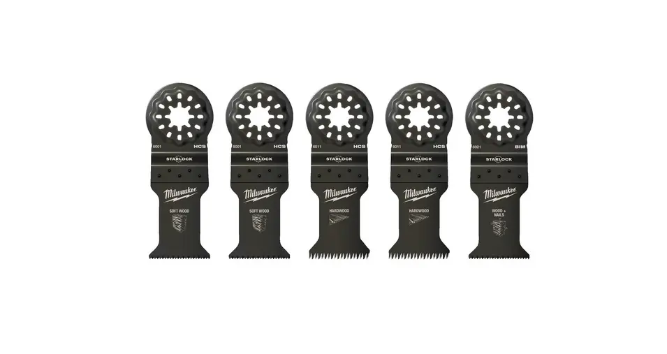 Coffrets de lames de multi-tools - 5pcs 