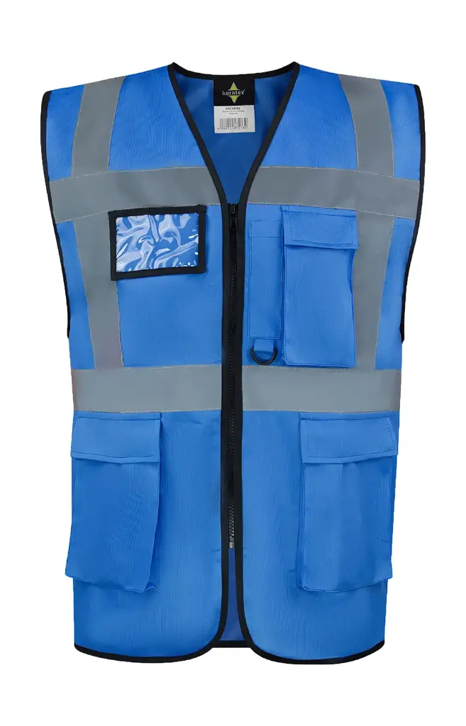 [KT.KXCMF.BL.1] RX217 Cologne Gilet avec fermeture zippé. (S, blauw)