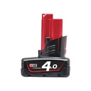 Milwaukee M12 B4 li-ion accu 4.0 Ah