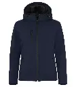 020953 Ladies Padded Hoody Softshell jack
