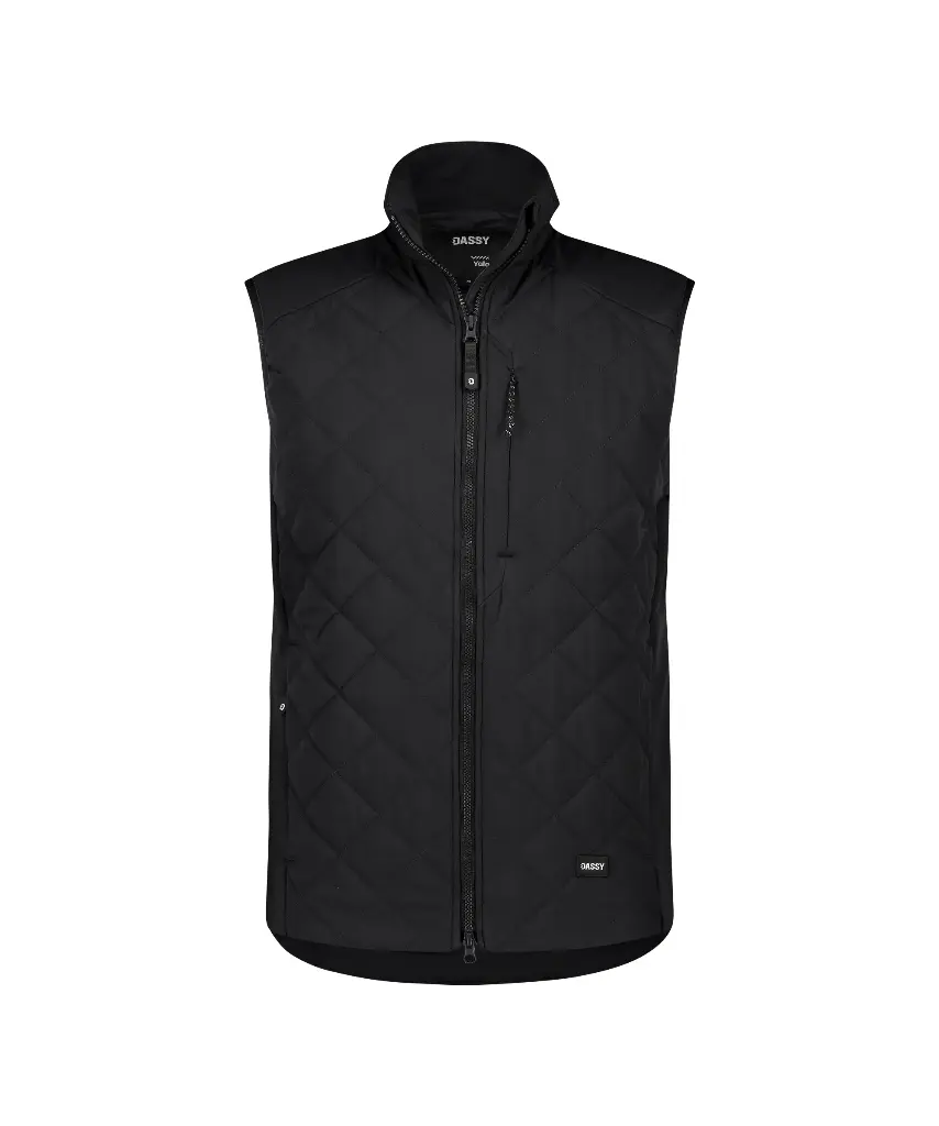 [DA.YALA0100] YALA ViVid stretch geïsoleerde bodywarmer (XS, zwart)