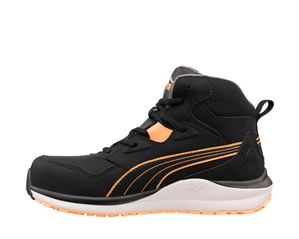 [PU.STEP01.35] Puma Stepper Zwart-Peach Mid S3S ESD (35)