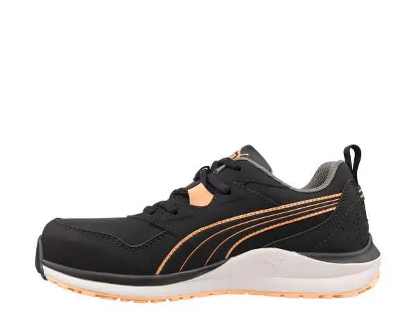 Puma 64.294.0 Stepper Zwart-Peach Low S3S ESD