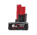 Milwaukee M12 B6 li-ion batterie 6.0 Ah