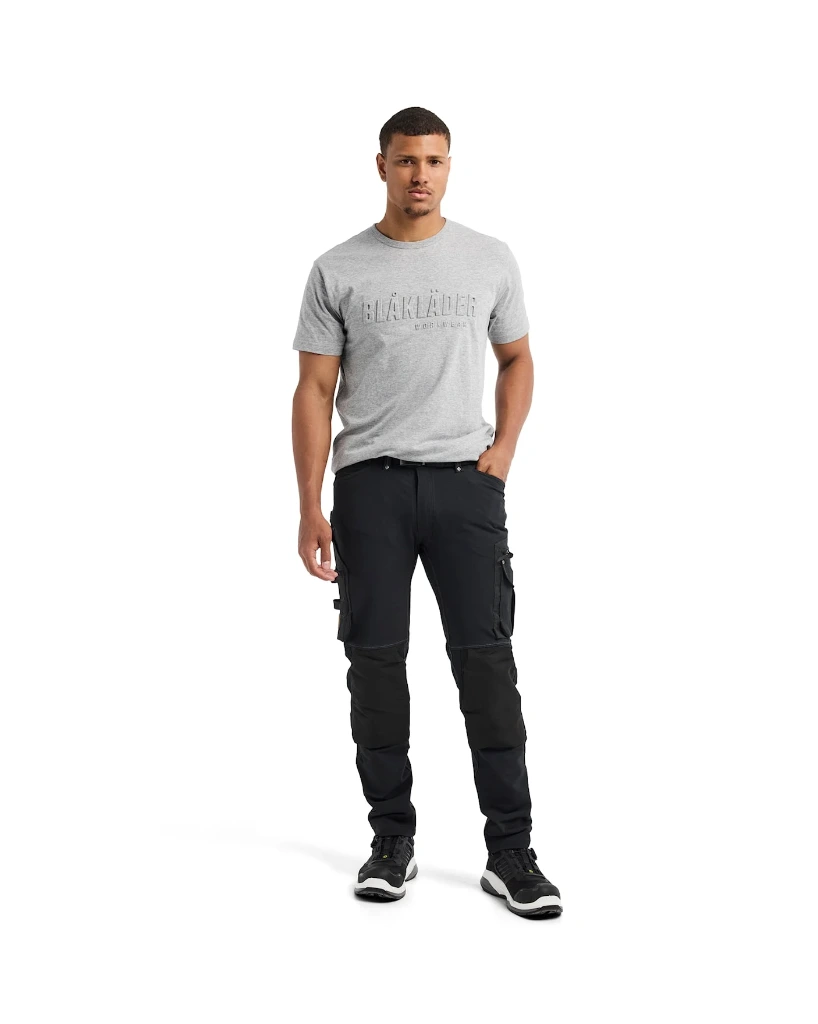 [198916449900044] 1998-1644 Pantalon X1900 artisan stretch 4D (C44, 9900 zwart)