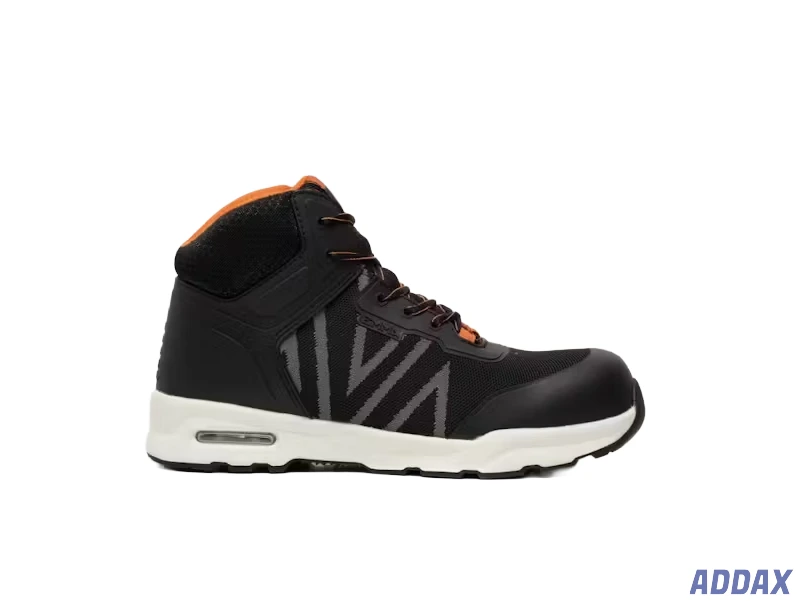 Emma New York Hoog S1P ESD zwart/grijs