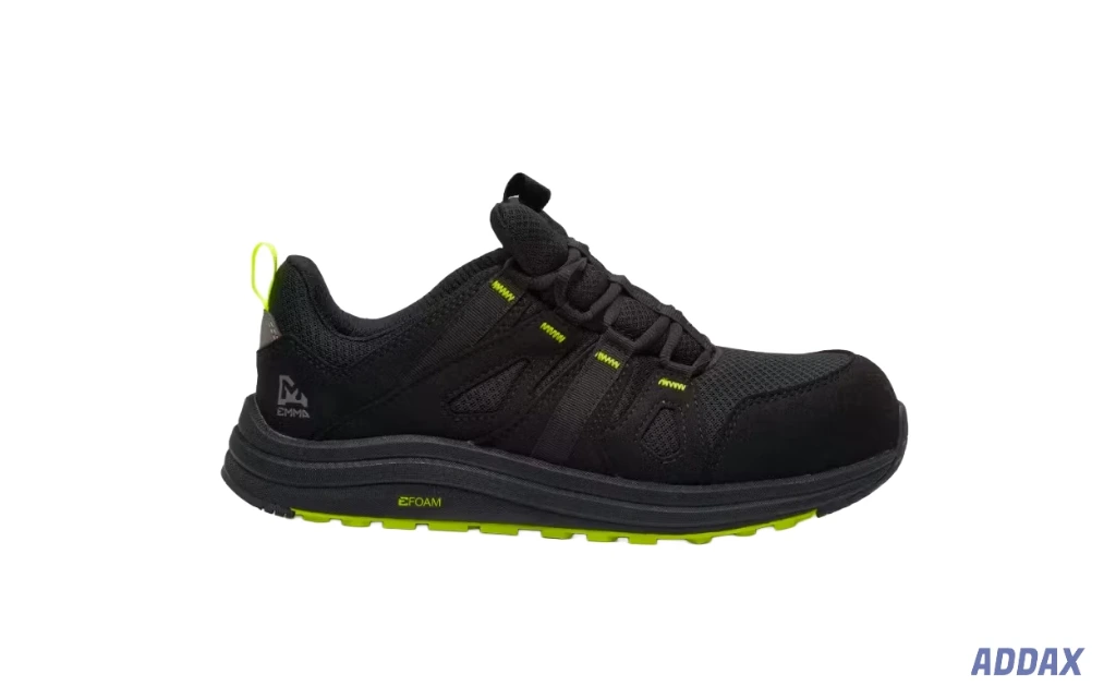 [EMMA.EBOU00.36] E-Bounce S1PS Black-Lime Werkschoen (36)