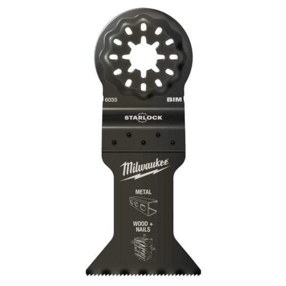 [MI.48906035] Milwaukee Bi-Metal Starlock Multitool invalblad 43x47mm