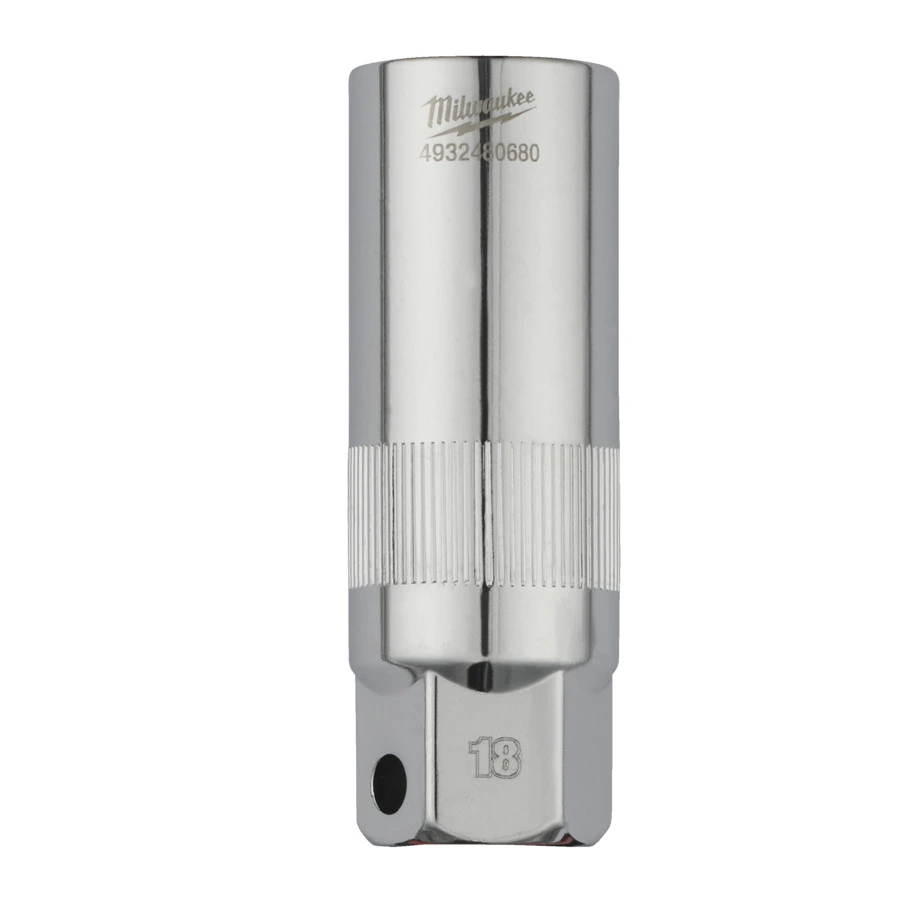 Milwaukee 3/8" Bougiedop 18mm - 4932480680
