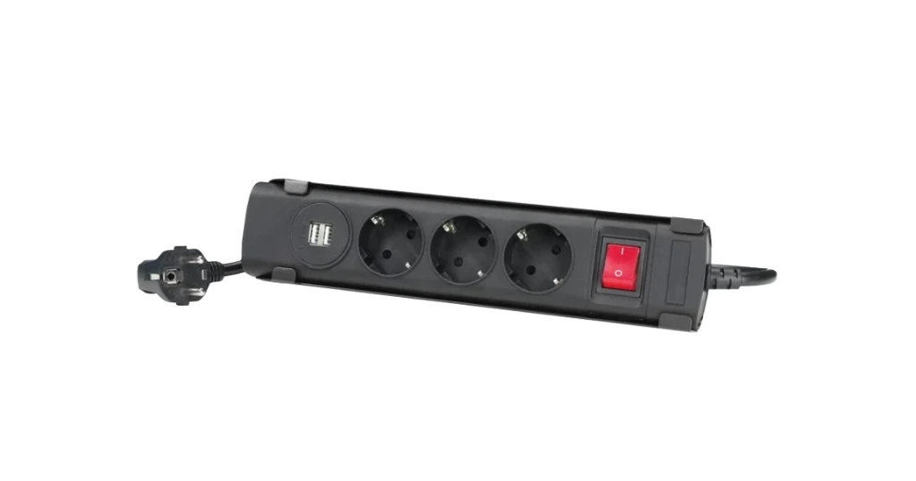 Magnetische stekkerdoos voor toolguard serie grijs