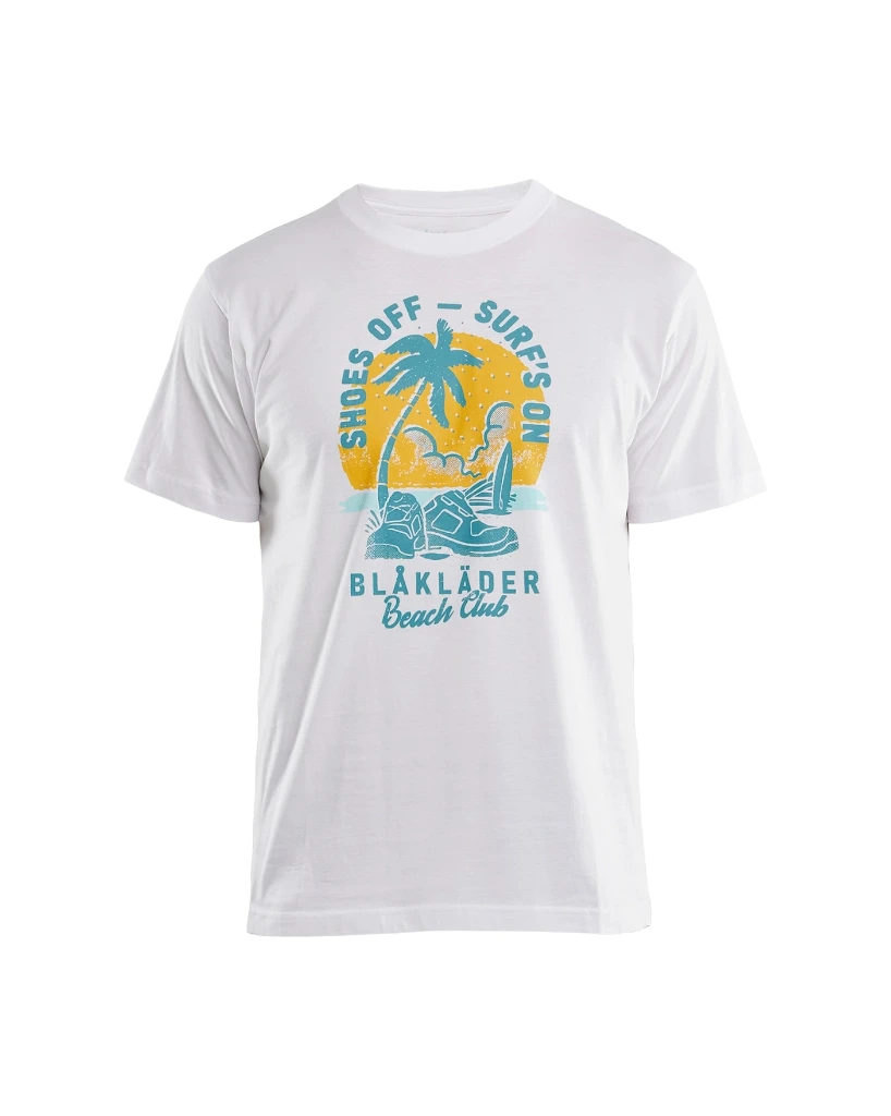 9418 T-shirt Blåkläder Beach Club