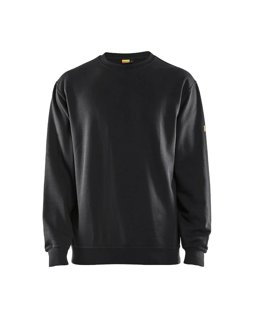[3074176299000] 3074 Vlamvertragend sweatshirt (XS, 9900 zwart)