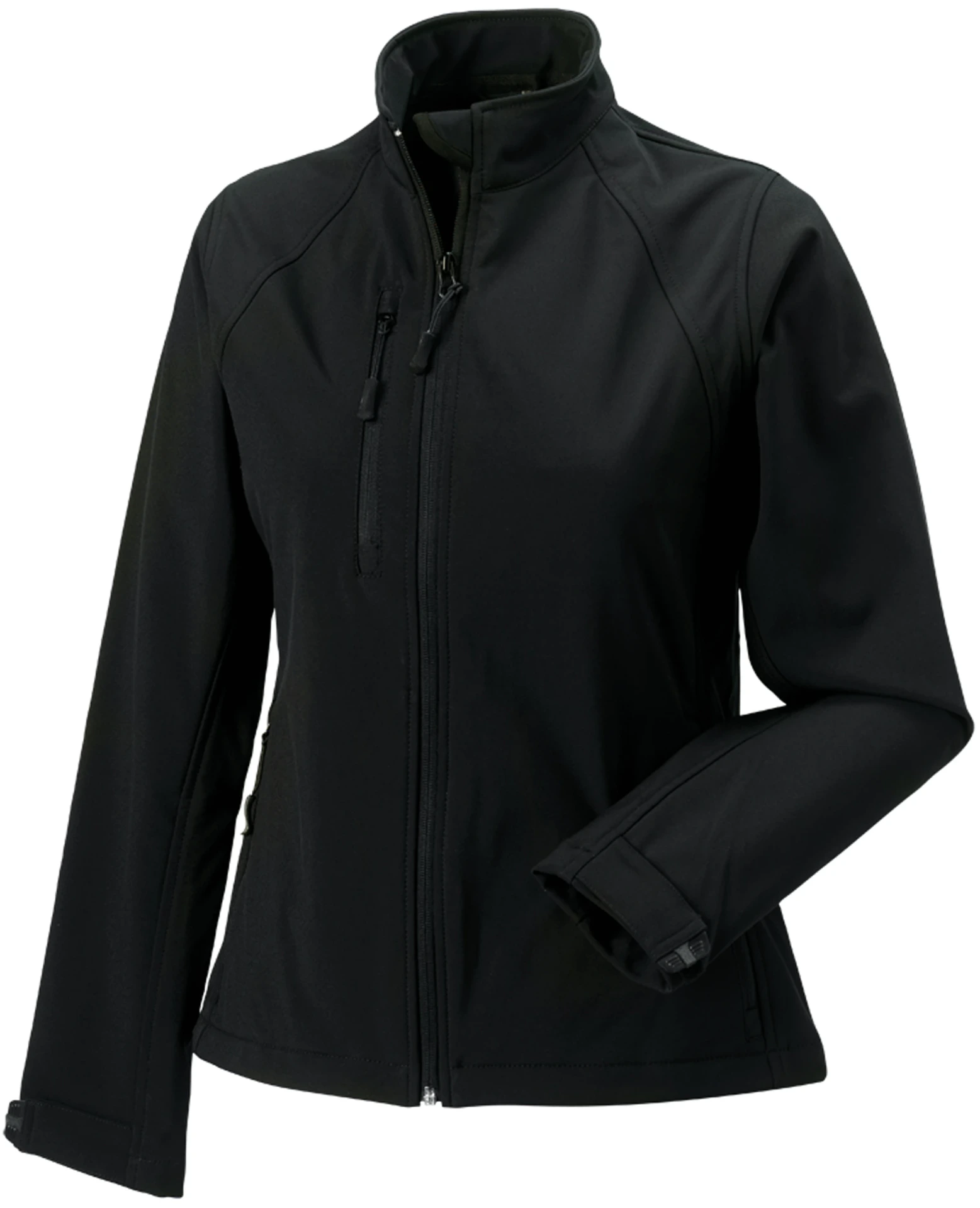 [RU.140F.3.0] RU140F - Ladies Softshell Jacket (XS, zwart)