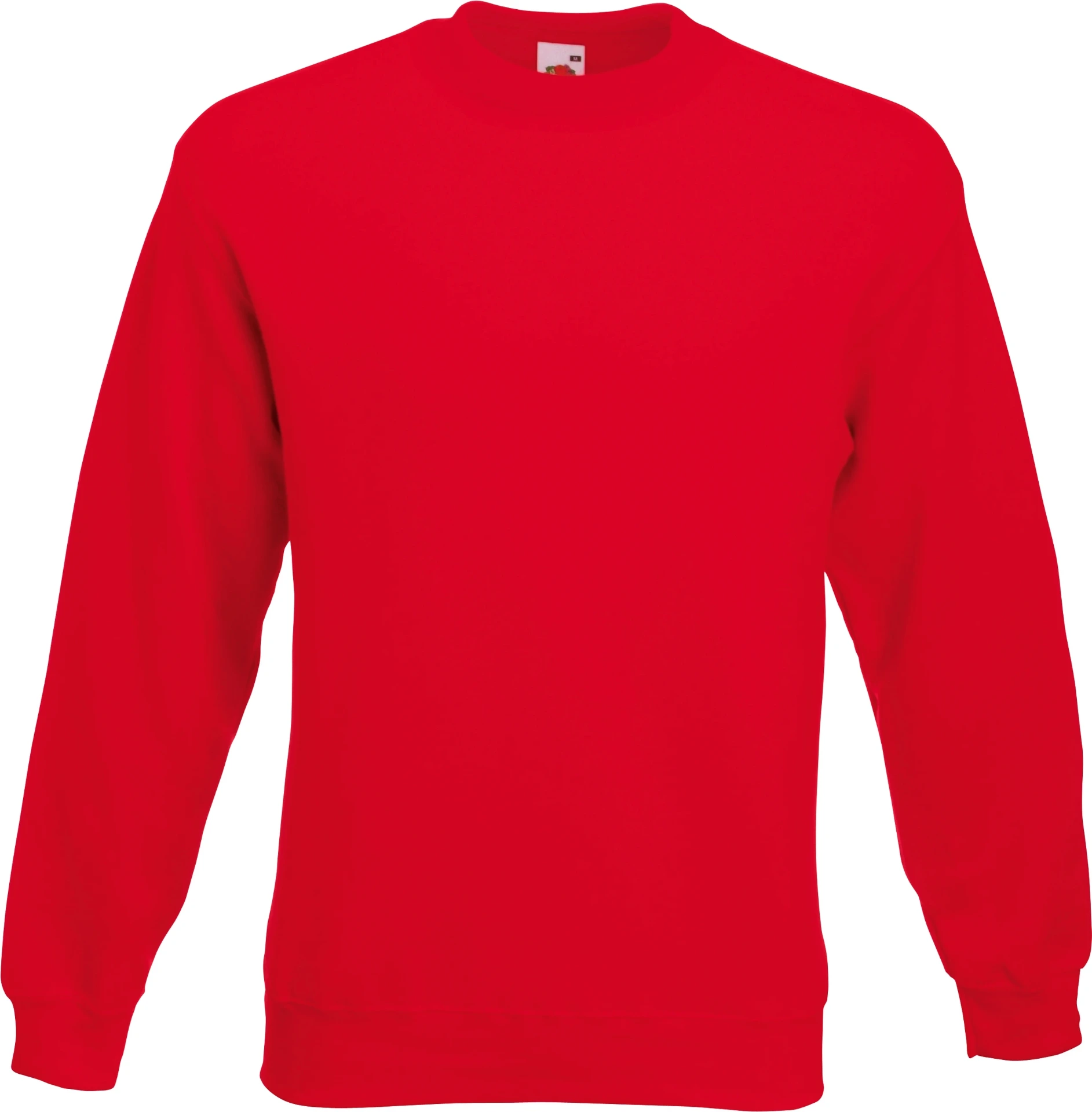 [FL.62202.40.1] 62-202 Classic Set-in sweat / Pull col rond (S, rood)
