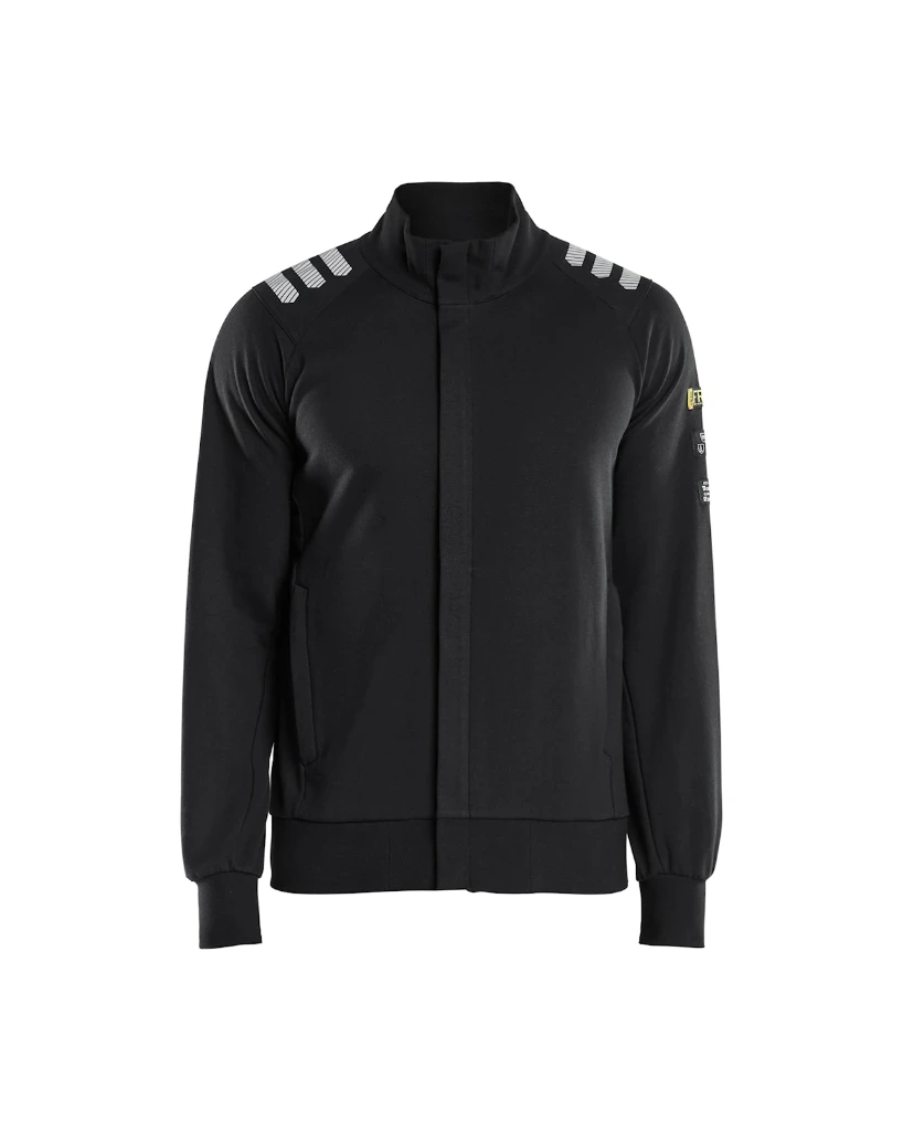 3453 Vlamvertragend sweatshirt met rits