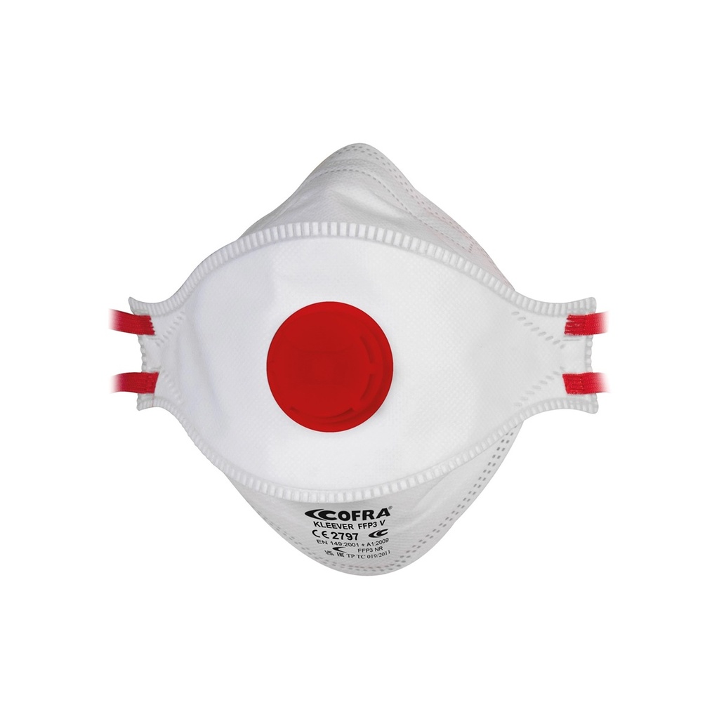 Cofra Kleever FFP3 V NR stofmaskers (400st)