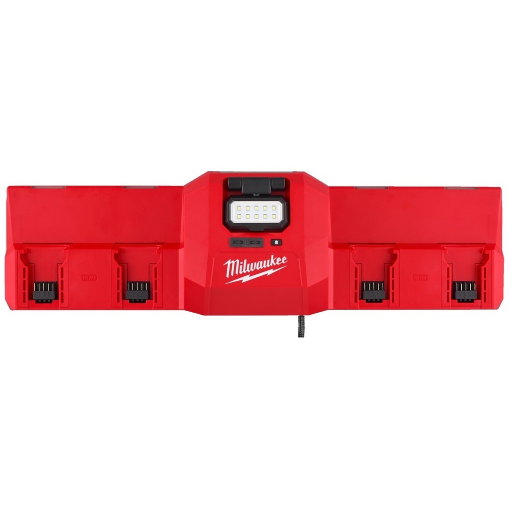 Milwaukee M12-18 GBC4 Gangbox Lader