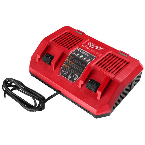 Milwaukee M18 DFC Dual Bay Snellader