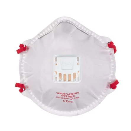 Milwaukee FFP2 stofmasker (cup) met ventiel - 10 st