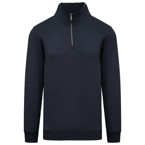 NS428 - Duurzame zip-neck herensweater