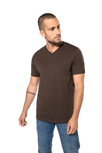  K357 T-shirt V-hals korte mouwen 280gr