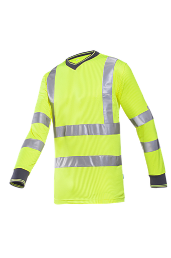 Bresso 3890a2mv1 Hi-vis T-shirt lange mouw