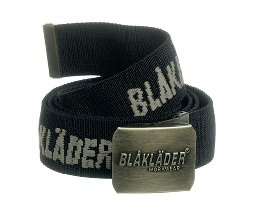 4003 Riem met stretch zwart