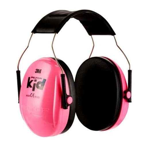 [M.31993000] 3M Peltor Kid Oorkap met hoofdband (Roze)
