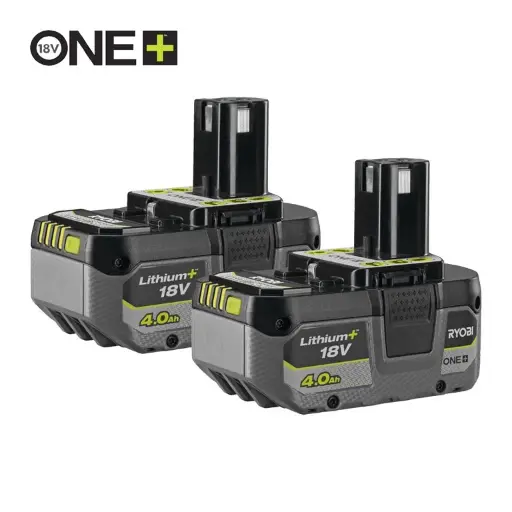 [RY.5133005304] RB1840X2 - ONE+™ 18V 2x 4,0 Ah Lithium+ Accu