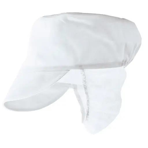 [PW.S896.WI] S896 -  Casquette à résille Blanc