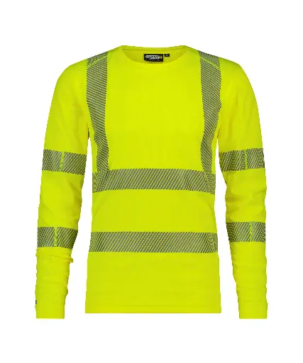 Carterville - Hogezichtbaarheids-UV-T-shirt lange mouwen