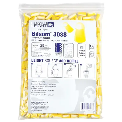 [BIL.303S.NAV.PR] Bilsom 303S Bouchons d'oreilles recharge 200pr