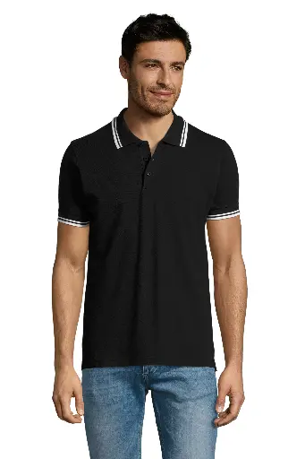 00577 Pasadena heren Polo striped