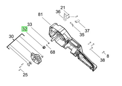 [MI.4931465924] Ronde schroef - M18 FCHS kettingzaagmachine